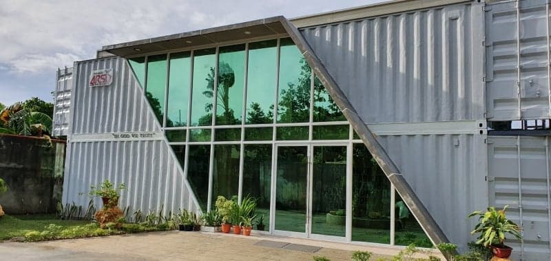 ARSD Construction office building background